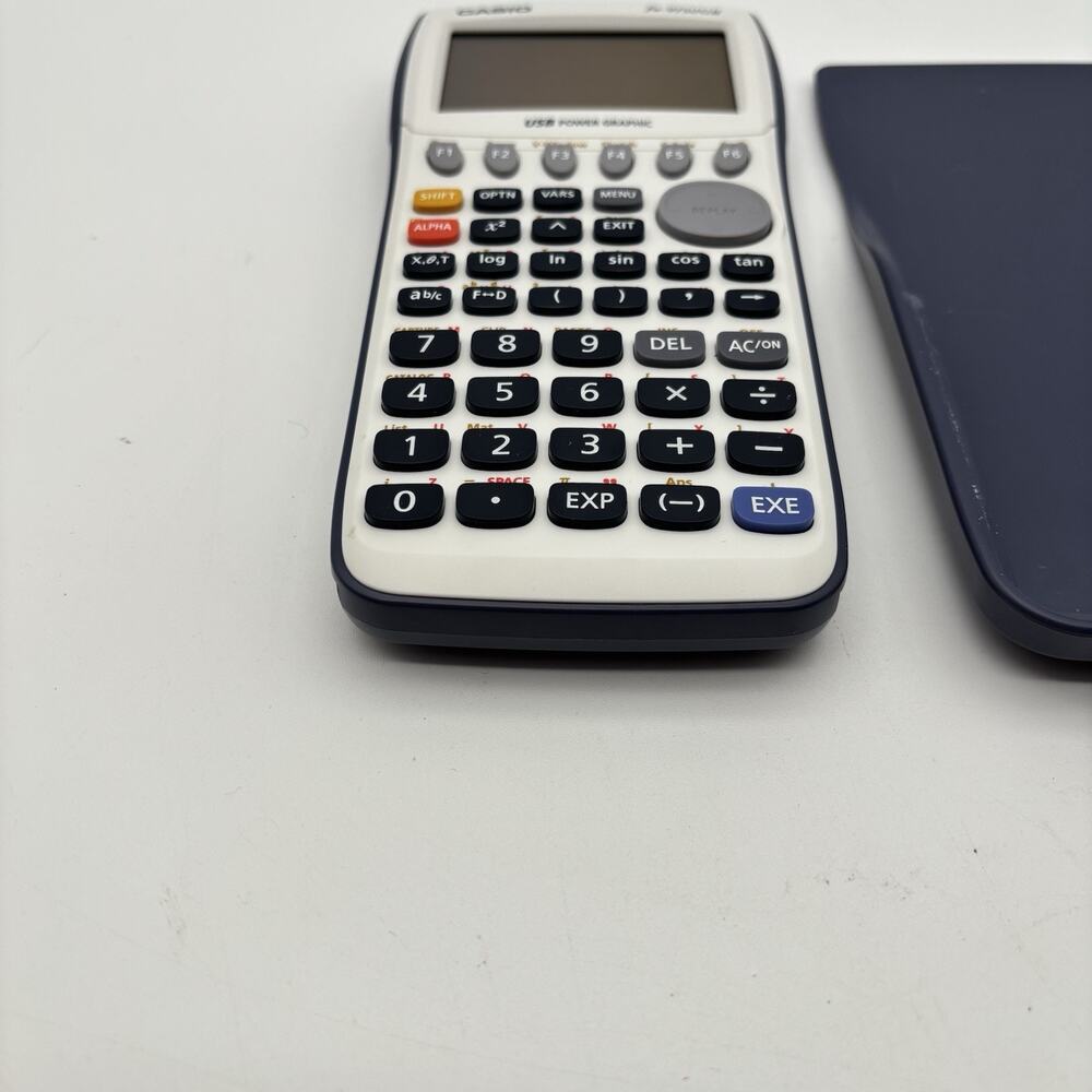 Casio fx-9750GII Graphing Calculator With Slide Cover, Tested Working. Clean. - Picture 4 of 13